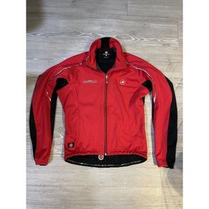 Castelli RossaCorsa Gabba rain & wind stopper jacket / jersey Medium Cycling